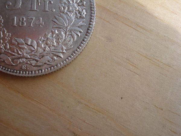 Alle Münzen: (A7) 5 Franken 1874 B.  UNZ- – Gebraucht aus Erlach von Net-Coins 1