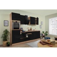 120 Küchenzeile Küchenblock 280cm E/SO/SW Küche Einbauküche