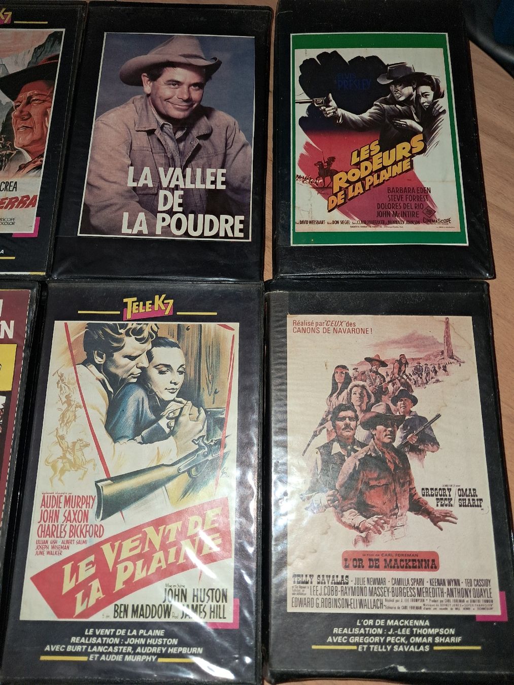 Alle VHS: Lot de 8 VHS WESTERN – Gebraucht aus Le locle von juliensaran 1