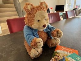 Peluche, nounours qui parle et bouge