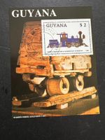 Guyana  1988 Guyana Railways    Block gestempelt (E265)