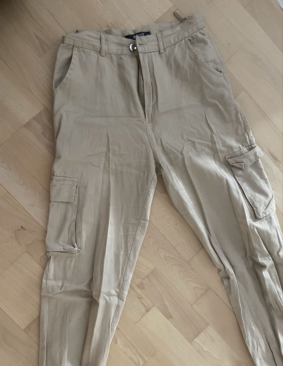 H&M Hosen: Cargo Hose beige Grösse 36 gebraucht – Gebraucht aus Luzern von Hanaelisa 1