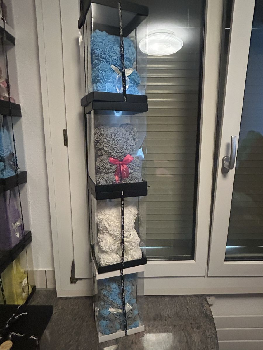 Tutte le decorazioni: 2 Rosenbären nach Wahl – Nuovo e nell'imballaggio originale da Lenzburg venduto da hkr_q959 2
