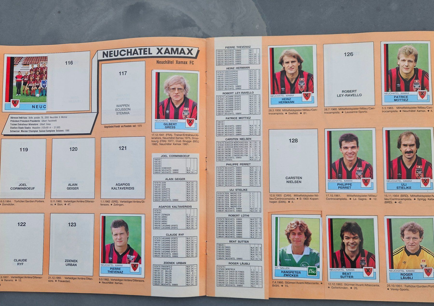 Panini Album: Panini Nationalliga A/B 1988 – Usato da Kollbrunn venduto da tsrg2013 3