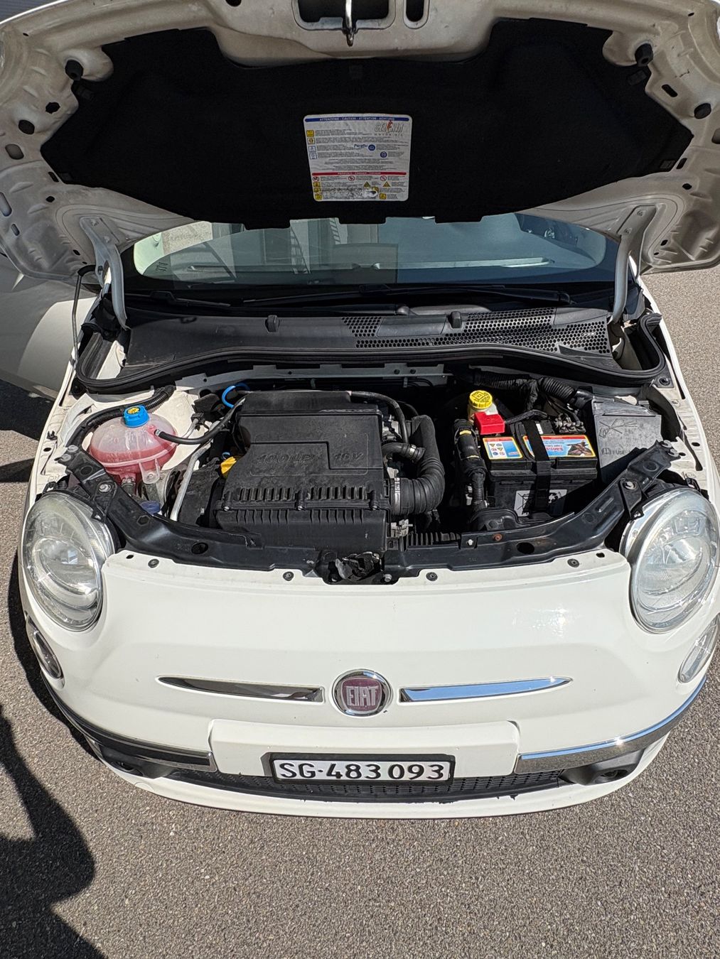 Fiat Autos: Fiat 500 1.4 16V Sport – D'occasion à Oberbüren par amm_pwx8 6