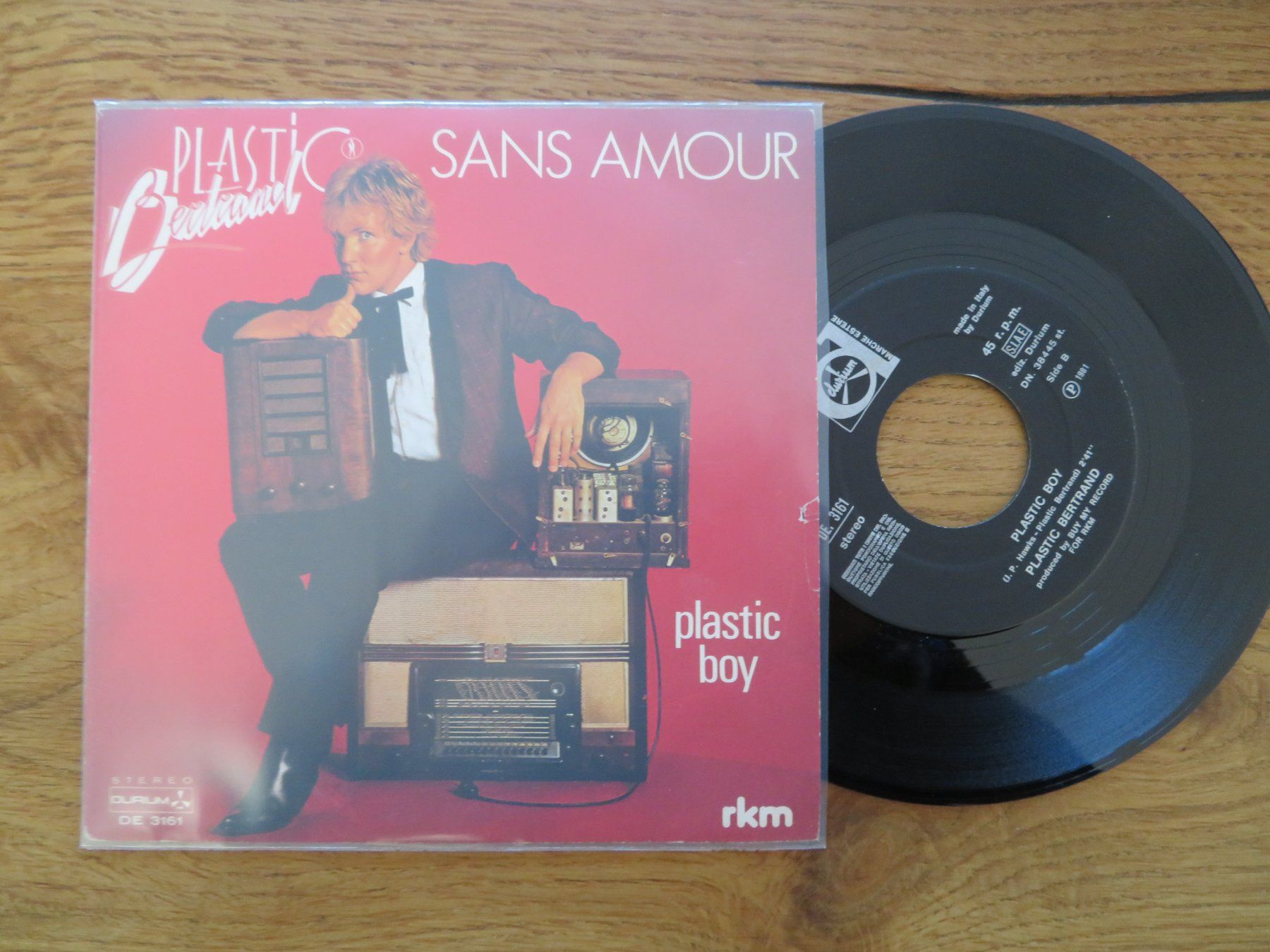 Vinyles: Plastic Bertrand - Sans Amour Single Schallplatte Vinyl – Neuf (Voir description) à Zürich par max_cp5f