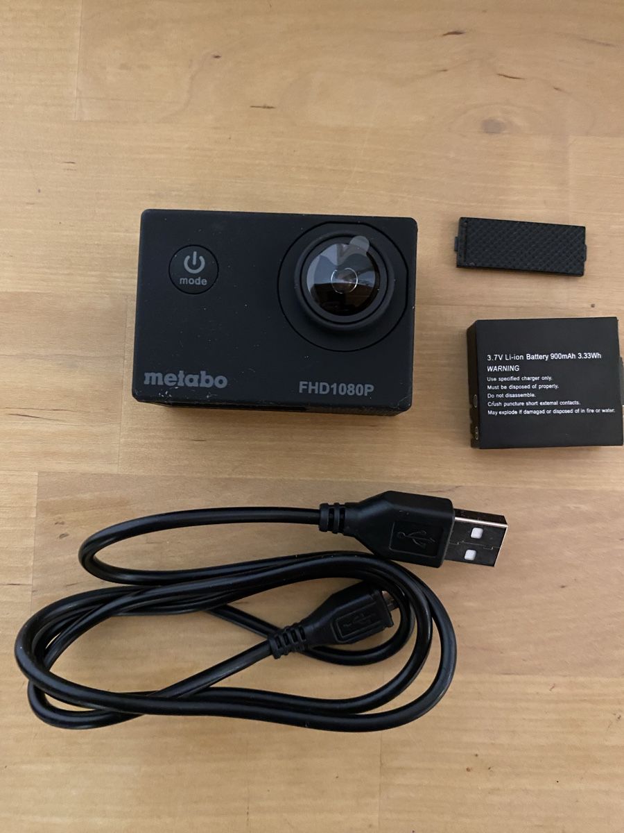 Action Cam: Metabo FHD Actioncam – Nuovo (secondo la descrizione) da Dottikon venduto da FaszinationEisenbahn 1