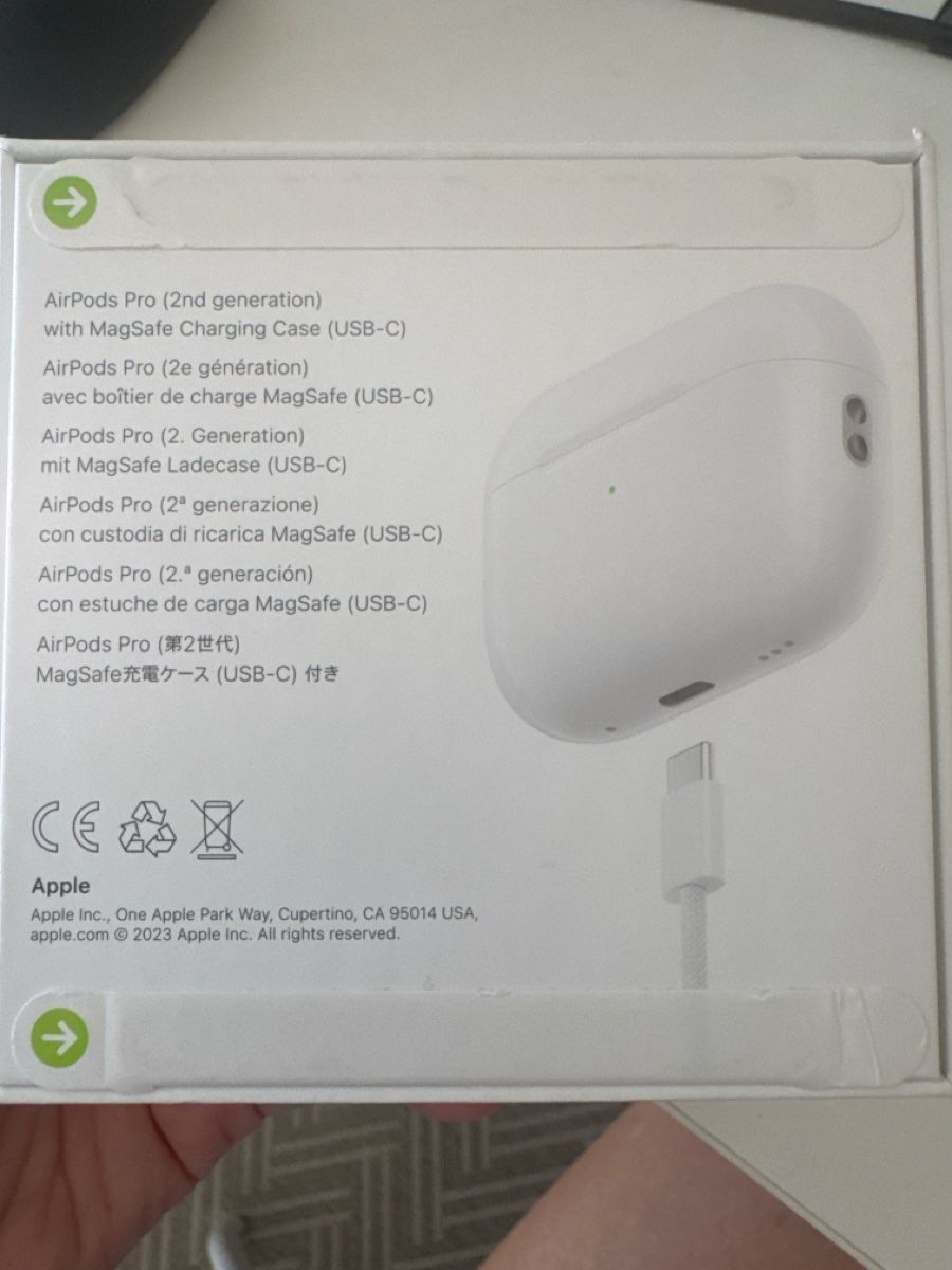 Apple Casques audio: AirPod Pro 2nd génération with MacSafe Charging Case USB-C – Neuf avec emballage d'origine à Zürich par SwissTech37 2