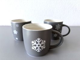 Coop Schneeflocken Tassen Schneeflockentassen Haushalt