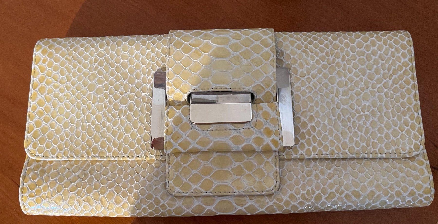 Stuart Weitzman Borse da donna: Stuart Weitzman: Clutch oder Umhängehandtasche aus Leder – Nuovo (secondo la descrizione) da Luzern venduto da Lampion 1