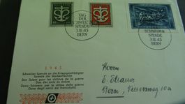 3.III.45.,SONDERSTEMPEL TAG DER SCHWEIZ: