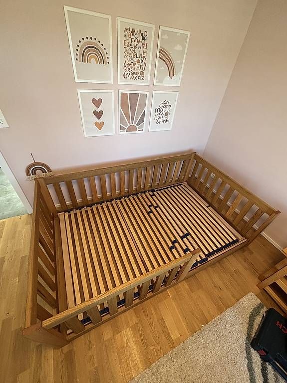 Letti: Wunderschönes Kinderbett in Eichenholz – Usato da Füllinsdorf venduto da fab_n8ry 1