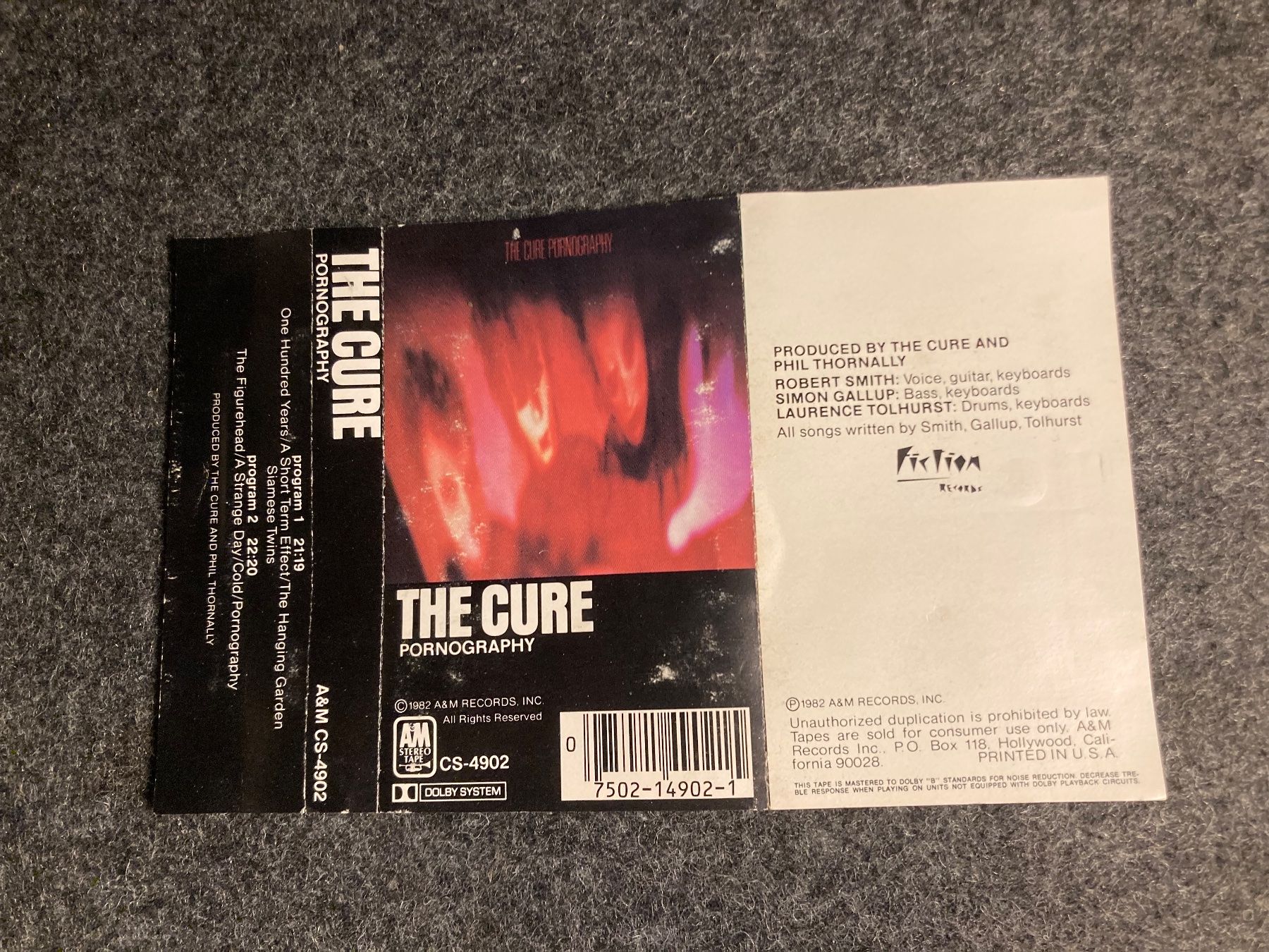 Musicassette: The Cure - Pornography  (MC) – Usato da Fribourg venduto da Karushi 5