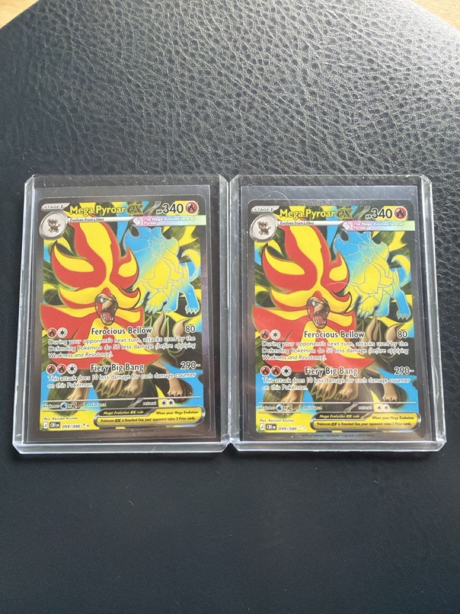 Pokémon Carte collezionabili: 2x Mega Pyroar EX 099/086 Near mint – Nuovo e nell'imballaggio originale da Fischbach-Göslikon venduto da Jan_Bartu