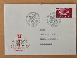 295 auf Brief (30.-- Kat) für 3.--