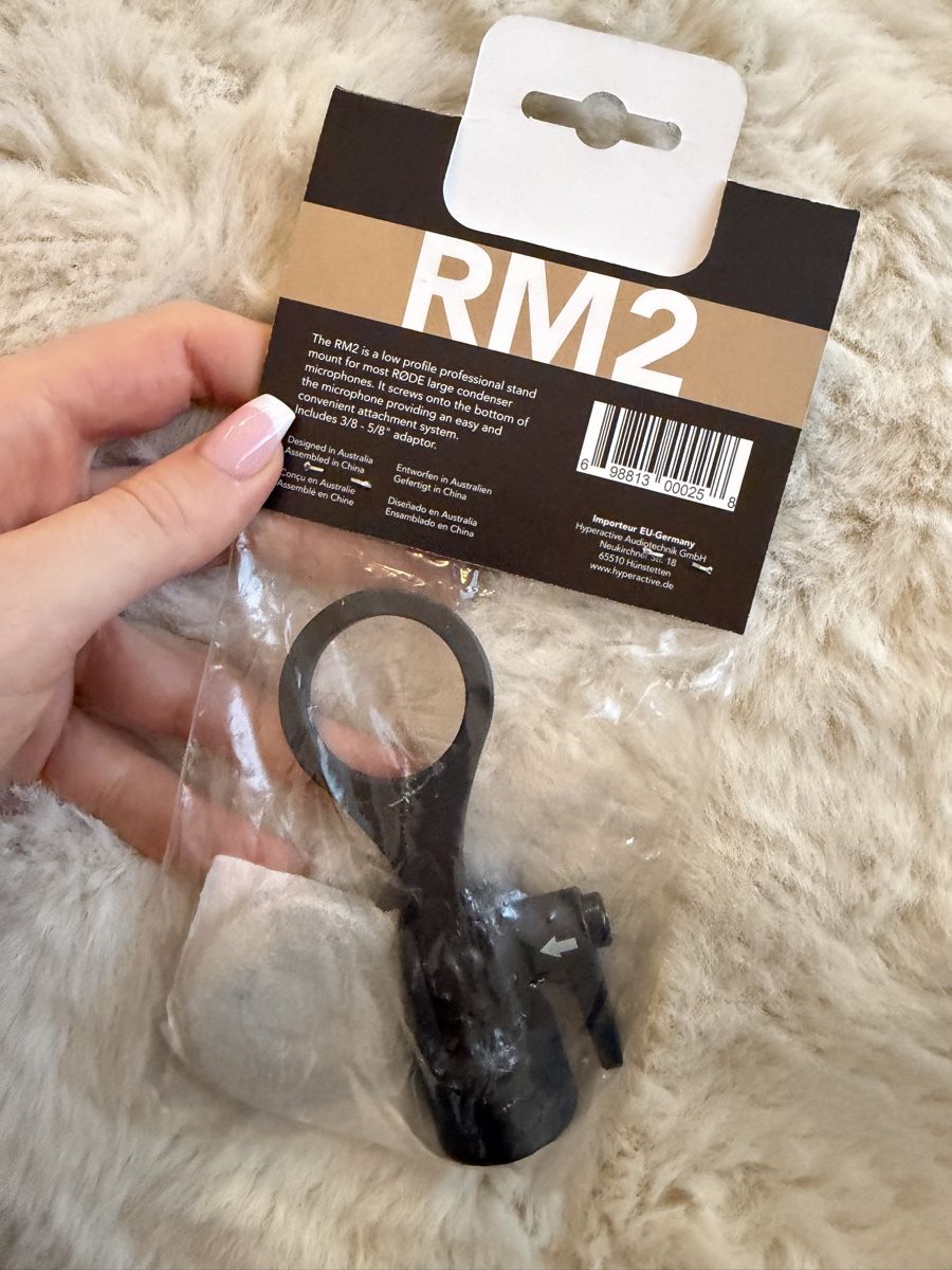 Røde Microfoni: Rode RM2 Microphone Ringmount Stand Adaptor - New! – Nuovo e nell'imballaggio originale da Neuhausen am Rheinfall venduto da jen_2bcj 1