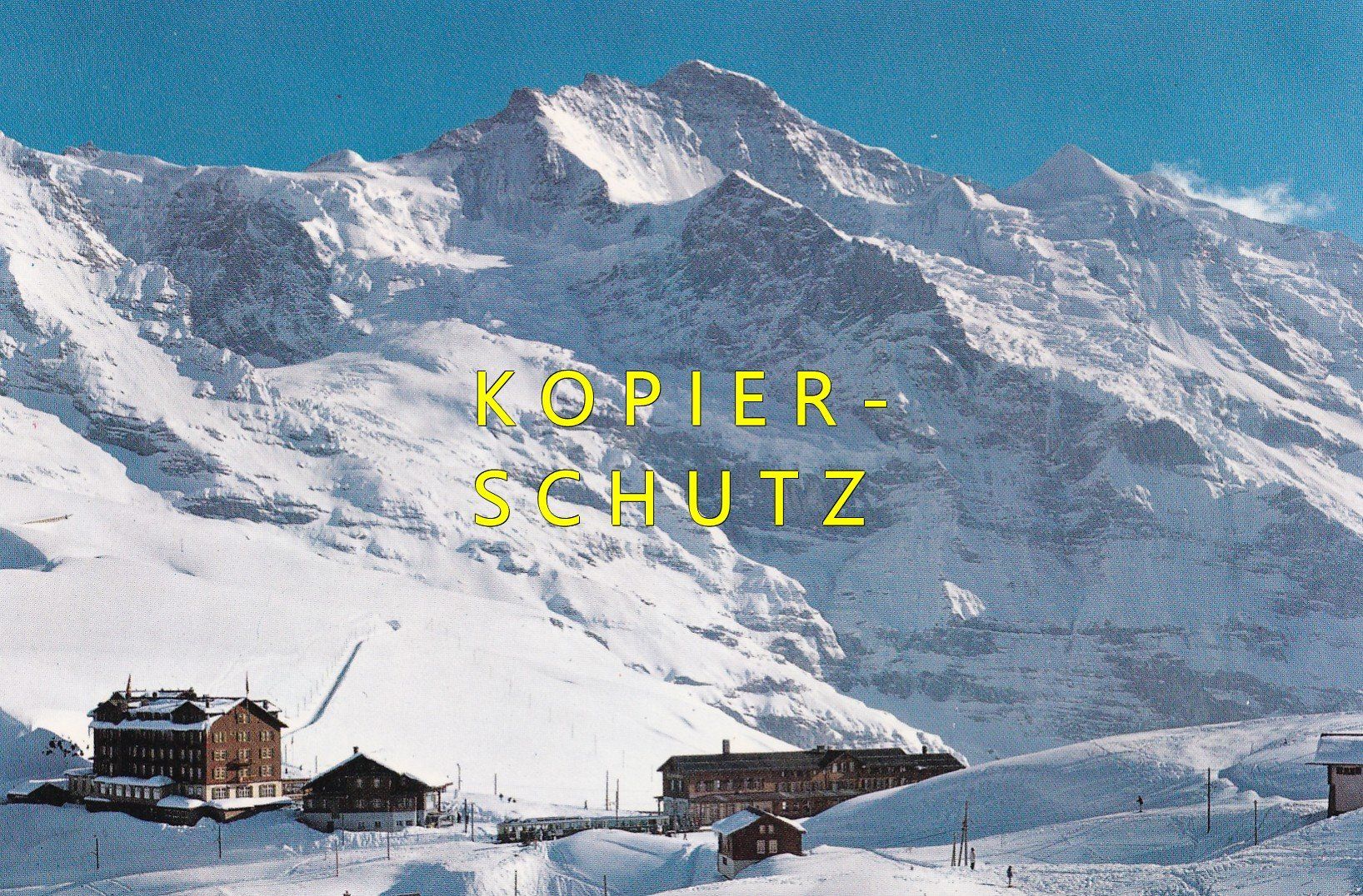 Cartoline postali: Kleine Scheidegg mit Jungfrau /bo – Usato da Hombrechtikon venduto da Rudolf07