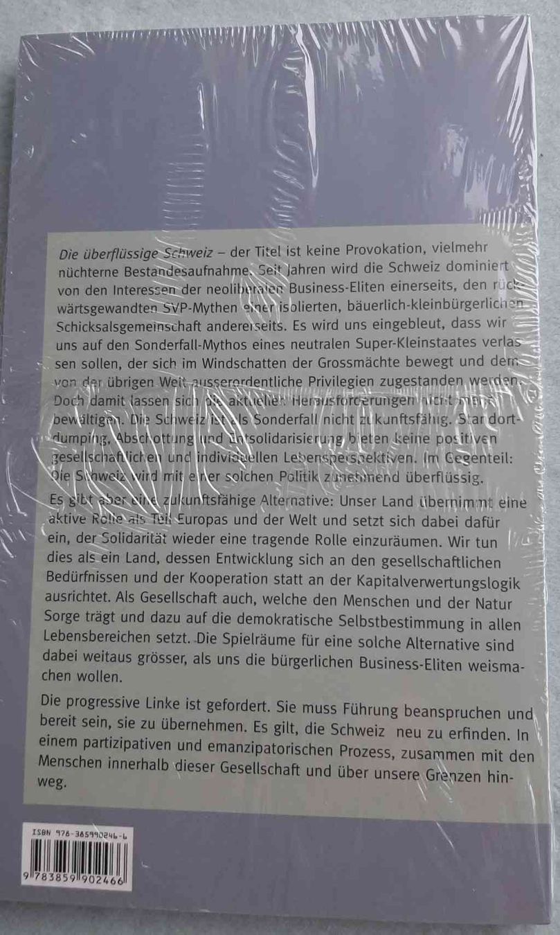Altro in  Abbigliamento & Accessori: die überflüssige Schweiz Denknetz – Nuovo e nell'imballaggio originale da Zürich venduto da StaBla 1