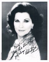 Debra Paget 1933- Autogramm signiert Foto 20x25cm