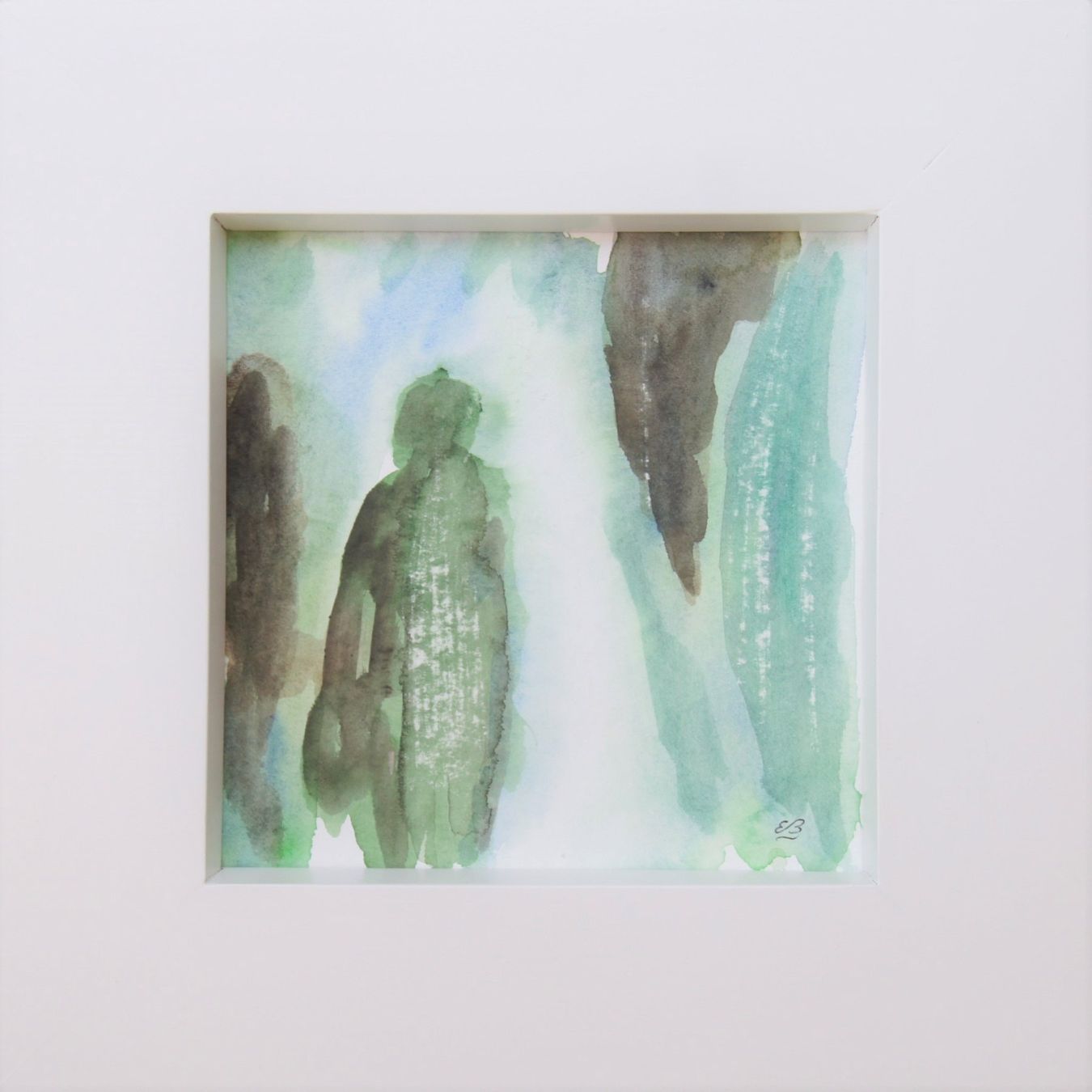 Tableaux: Aquarell: Schattenfiguren – Neuf (Voir description) à Fribourg par erw_68dx