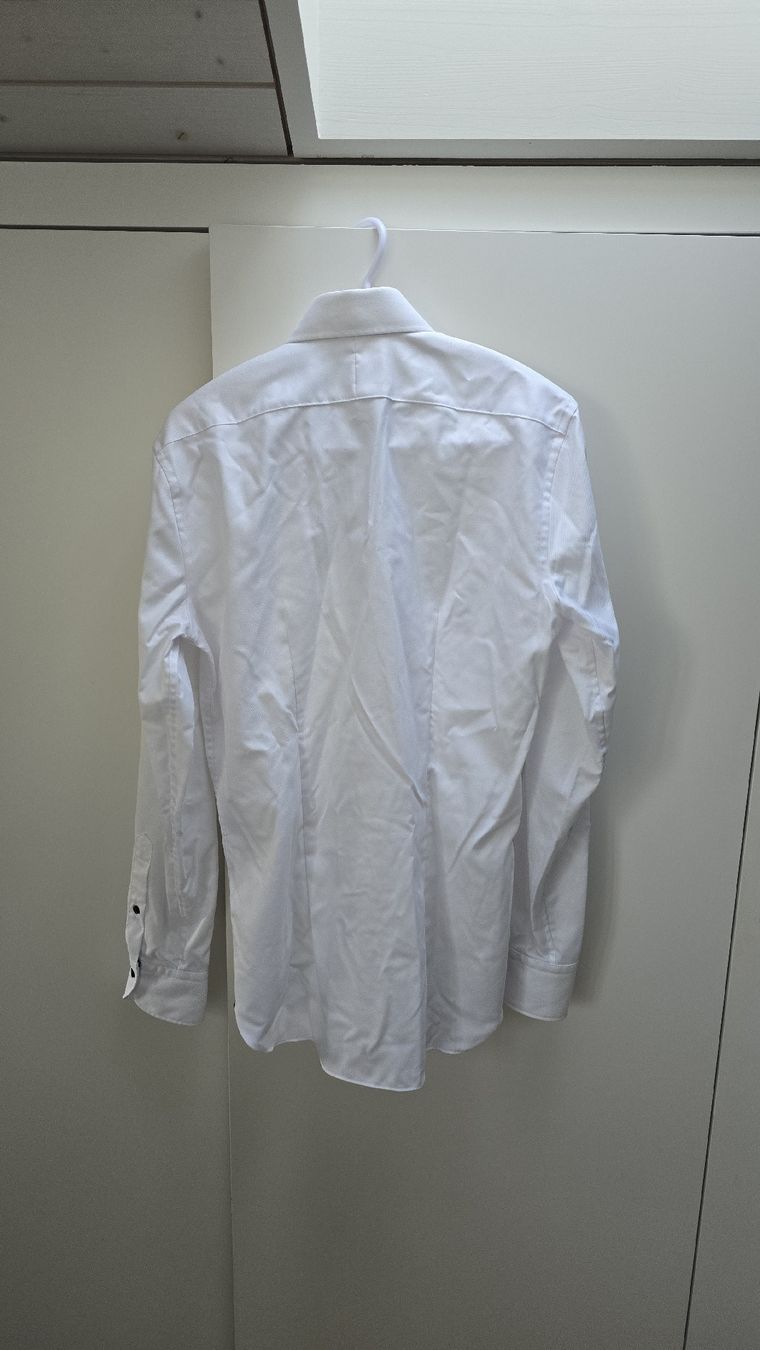 Camicie: Herren Hemd weiss OLYMP SIGNATURE – Usato da Hurden venduto da mar_7ssf 1