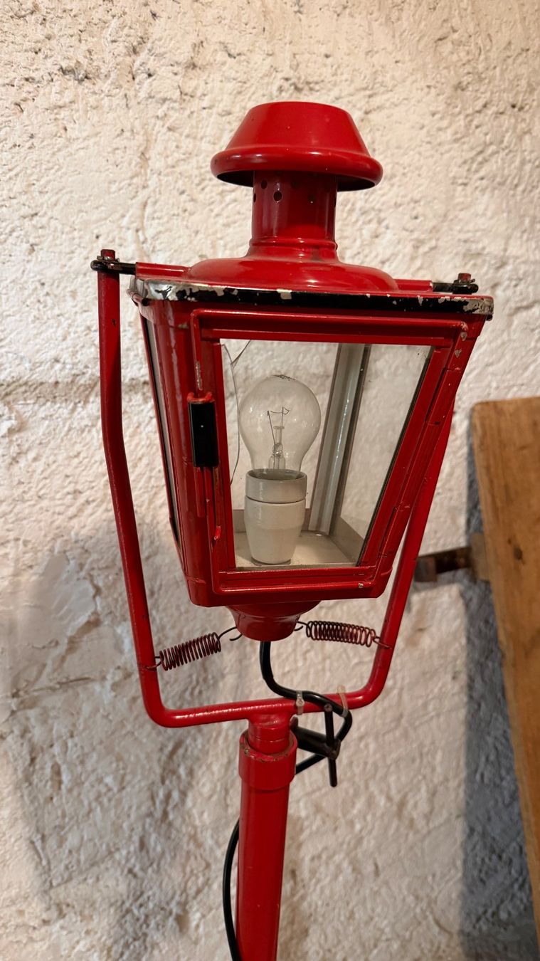 Lampade: Antike Feuewehr Lampe – Usato da Sünikon venduto da Rpf