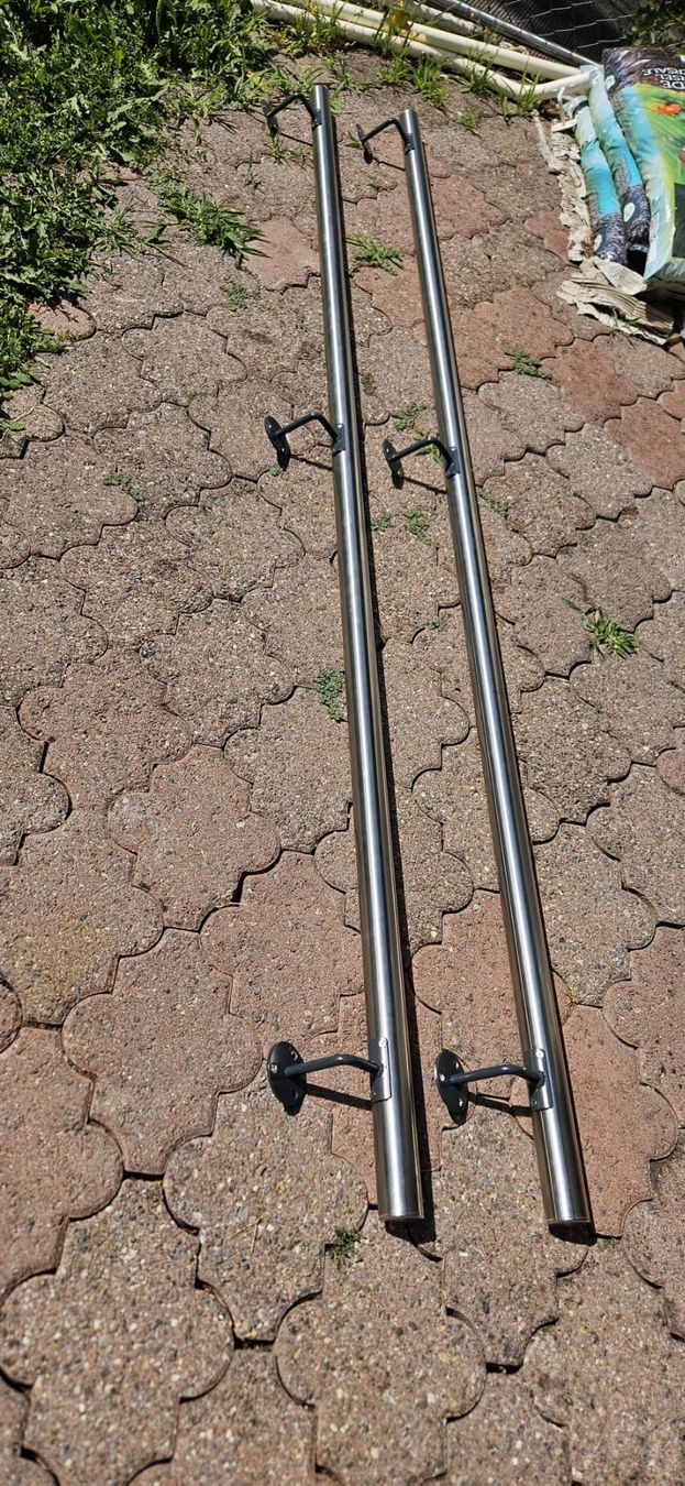 Geländer: 2 Edelstahl Handläufe 42,4 – Gebraucht aus Rorbas von Fugsuzo 1