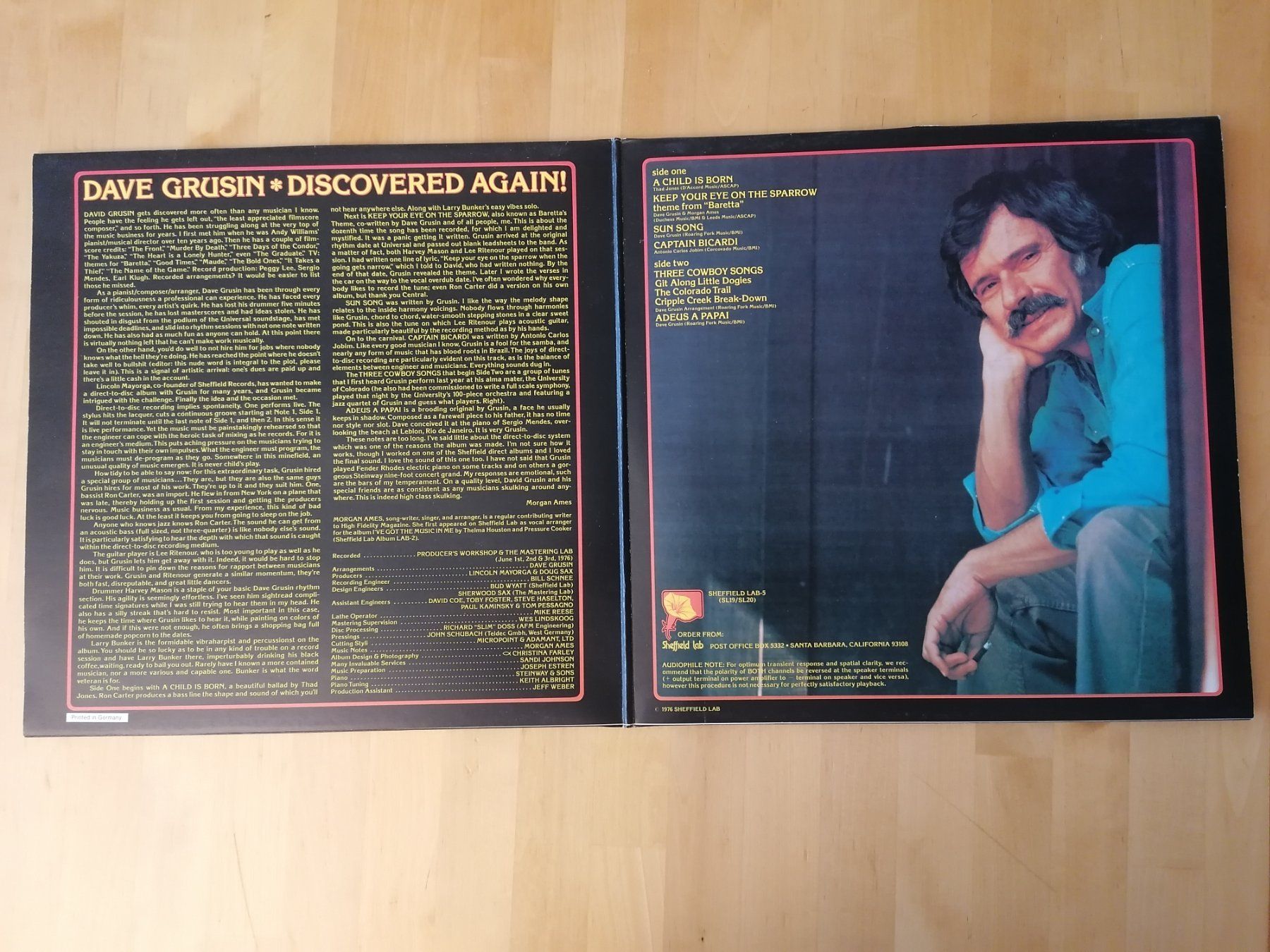 Schallplatten: Dave Grusin – Discovered Again! – Gebraucht aus Emmenbrücke von WintoWin 3