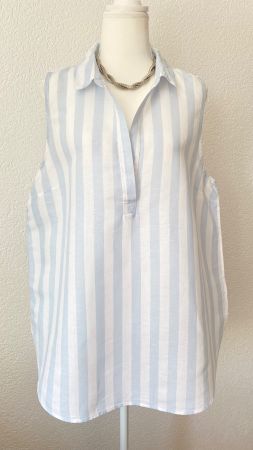 J Crew Top aus Leinen/Baumwolle Grösse L