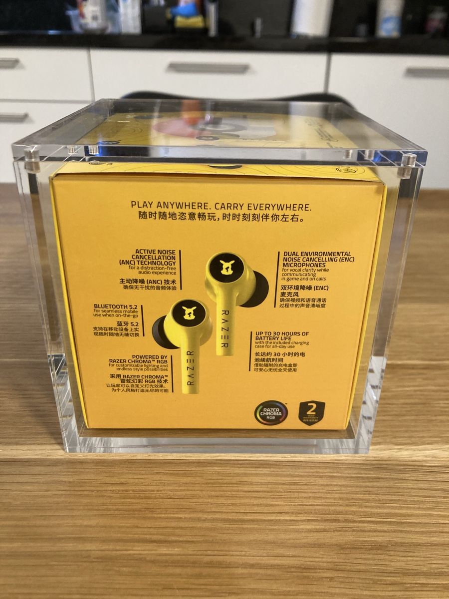 Razer Cuffie: Razer Pokemon Pikachu Earbuds Original – Nuovo e nell'imballaggio originale da Wohlen AG venduto da Liridon22 4