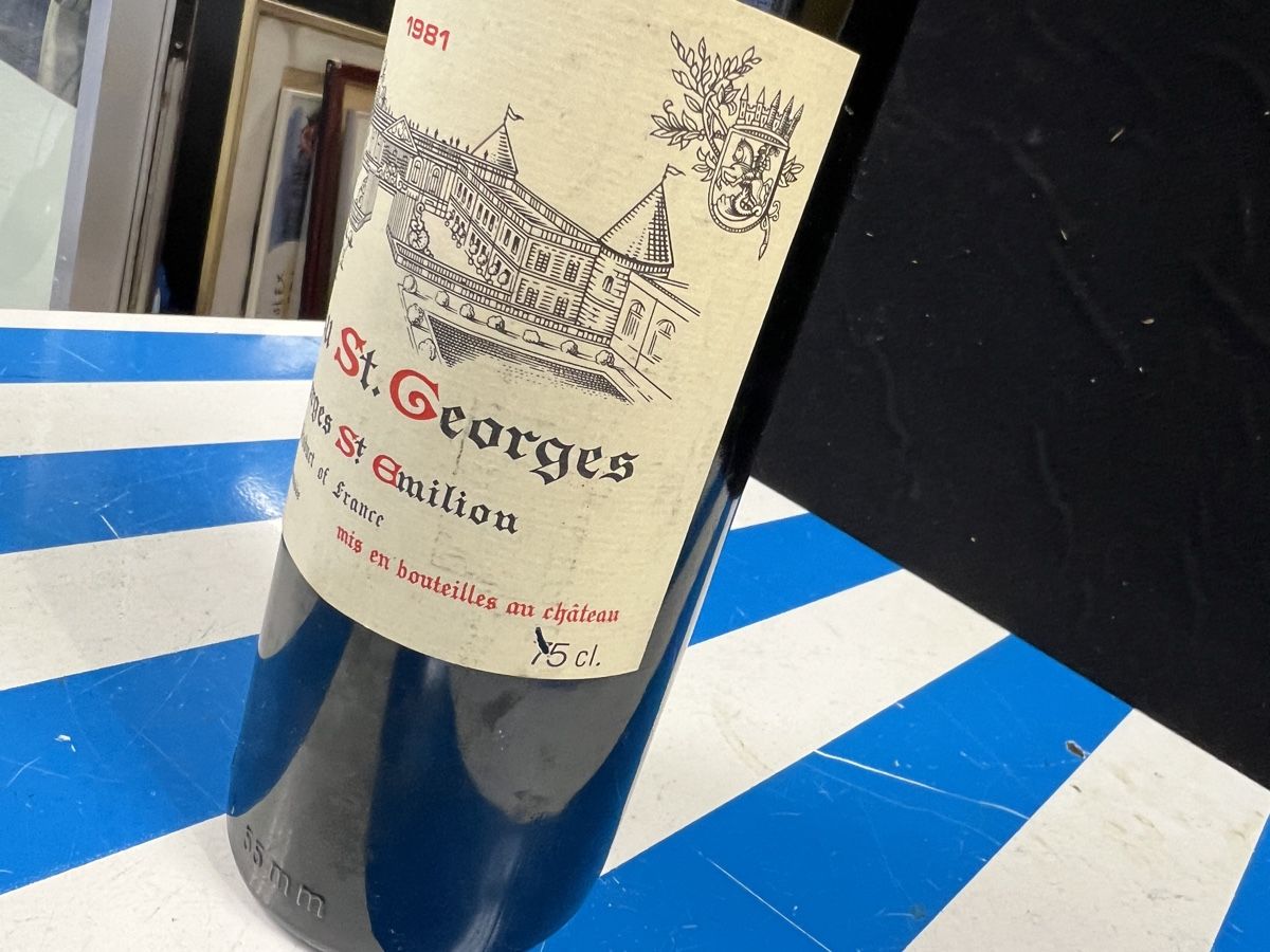 Vino: ST.EMILION CHATEAU ST.GEORGES 1981 – Nuovo (secondo la descrizione) da Genève venduto da Leboucheoreilles 2