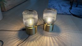 IKEA SOLKLINT Table Lamp – Set of 2 + Bulbs