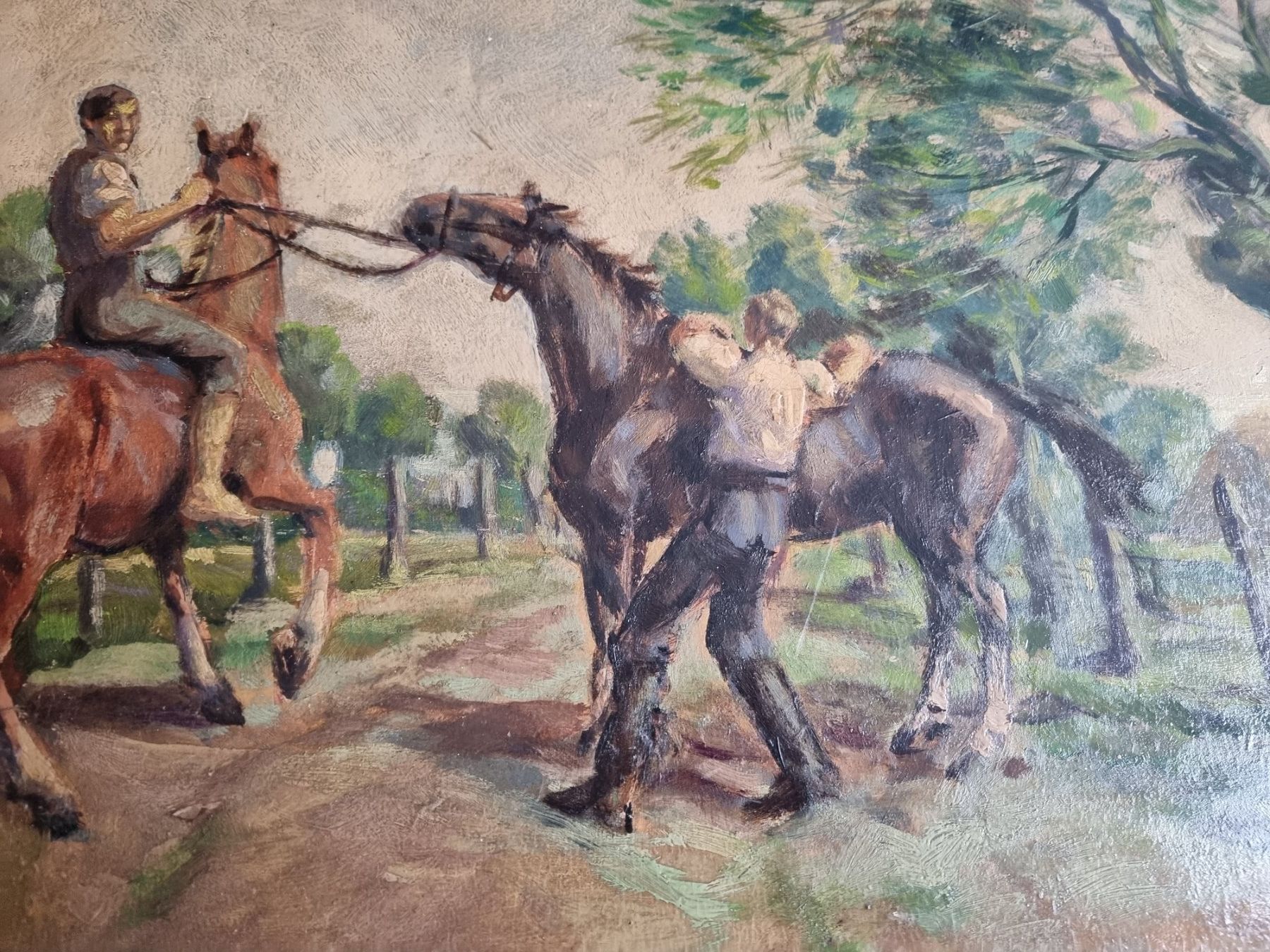 Tableaux: R.GOTTSCHALK GEMÄLDE SIGNIERT AUF MALKARTON – D'occasion à Gersau par grafik-kunst 2