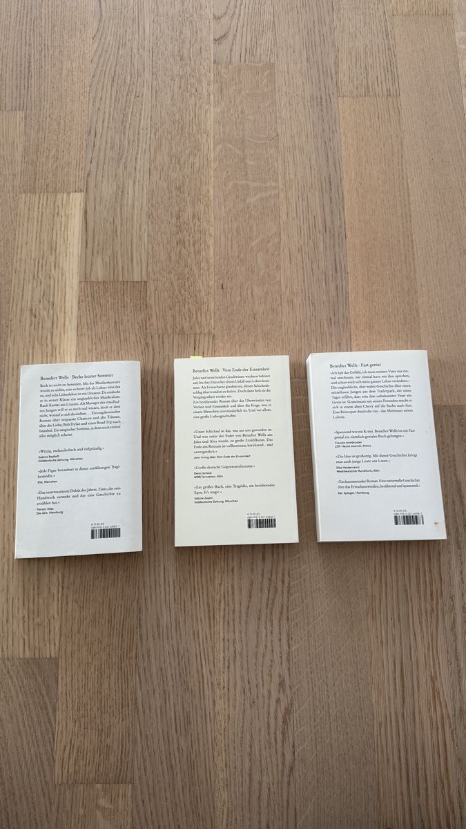 Libri: Benedict Wells Romane – Usato da Bassersdorf venduto da mab_9pjp 1