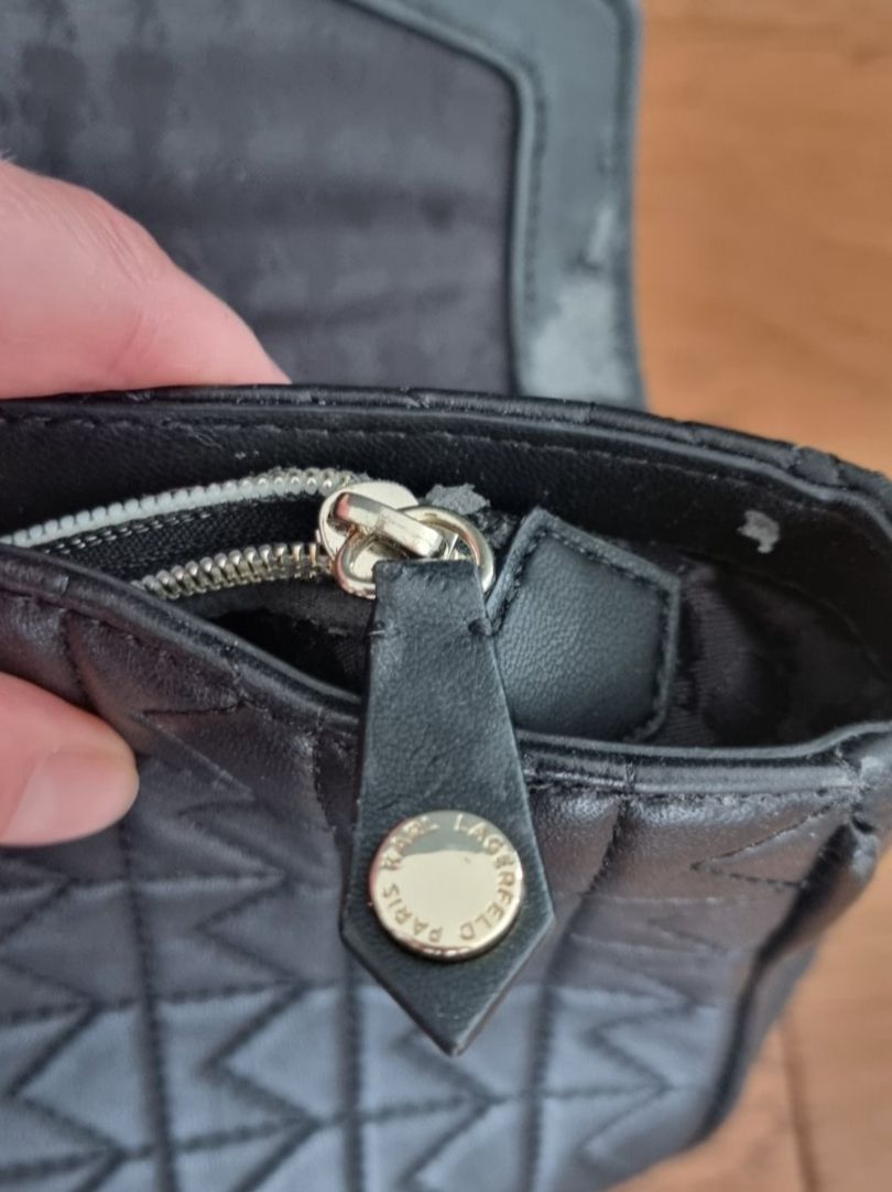 Karl Lagerfeld Borse da donna: Karl Lagerfeld Handtasche schwarz – Usato da Wangen SZ venduto da summus 5