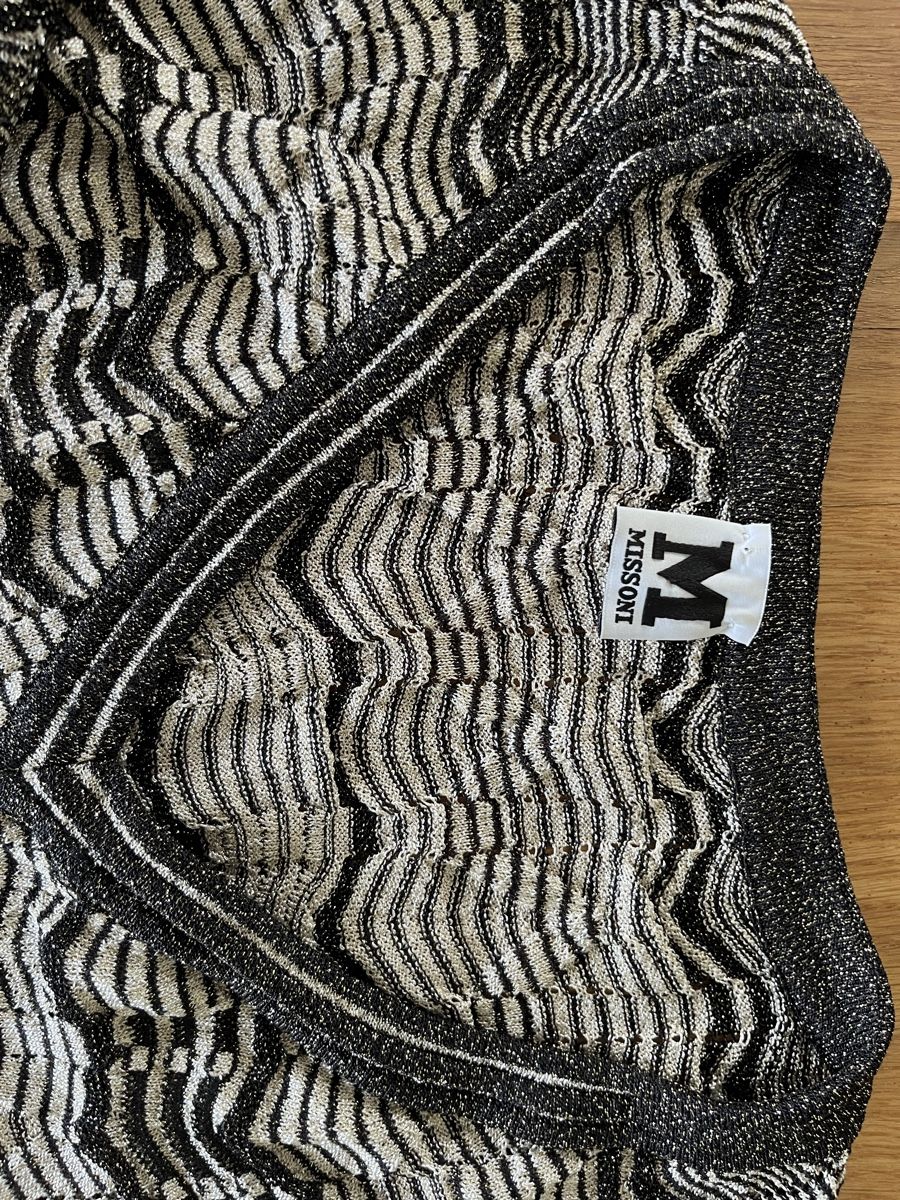 Missoni Kleid, Gr. M, schwarz/gold, Top Zustand! Kaufen auf Ricardo