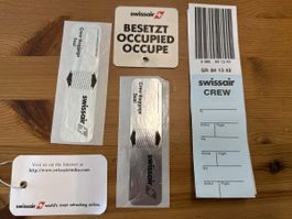 Swissair Crew Gepäckanhänger 