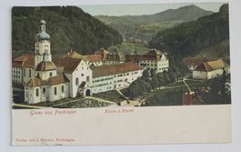 Ansichtskarte Fischingen Kirche Kloster alt Postkarte 1906