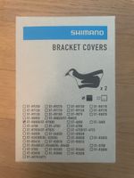 Shimano bracket covers for ST-R8000/ST-R7000