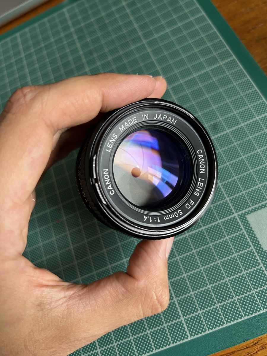 Canon Obiettivi: Objectif Canon FD 50mm 1:4. - Excellent état – Usato da Fribourg venduto da dep_78gd