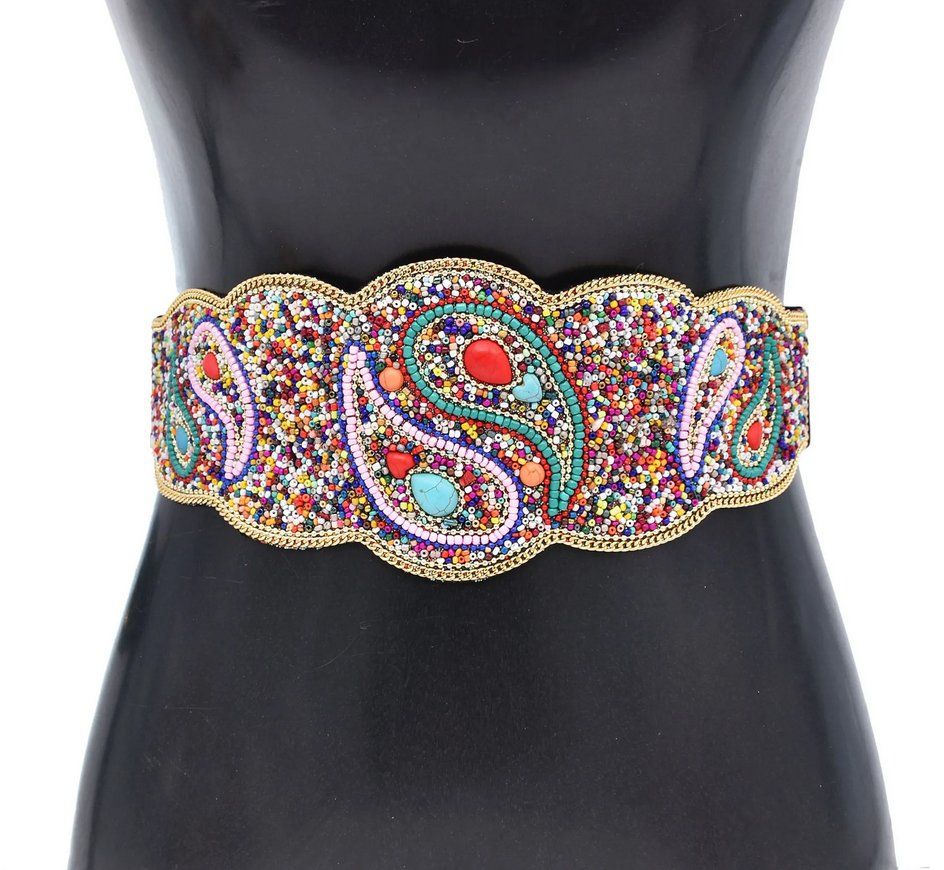 Cinture: Elastischer Gürtel Bagua Anhängern - Ceinture – Nuovo e nell'imballaggio originale da Lausanne venduto da FASHION-WORLD-SHOP