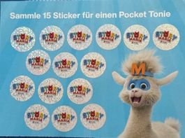 Migros Story Mania - 1 volle Karte (15 Sticker)