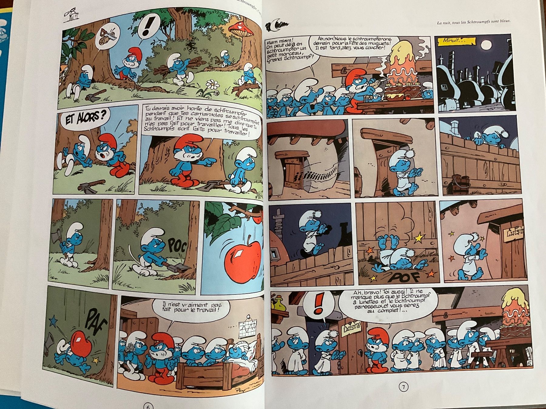 Fumetti: BD Les Schtroumpfs - Histoires de Schtroumpfs, – Usato da Avenches venduto da Lactobacille 2