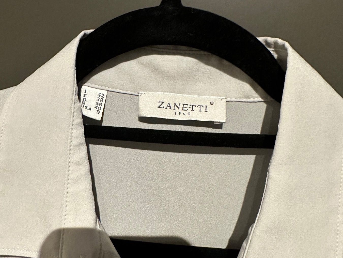 Camicette: Neues graues Hemd gr.42 – Nuovo e nell'imballaggio originale da Winterthur venduto da LeLe0606 1