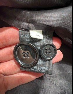 Isabel Marant Giacche: Blazer oversize Isabel Marant 34 – Usato da Zürich venduto da Julianobzh 5