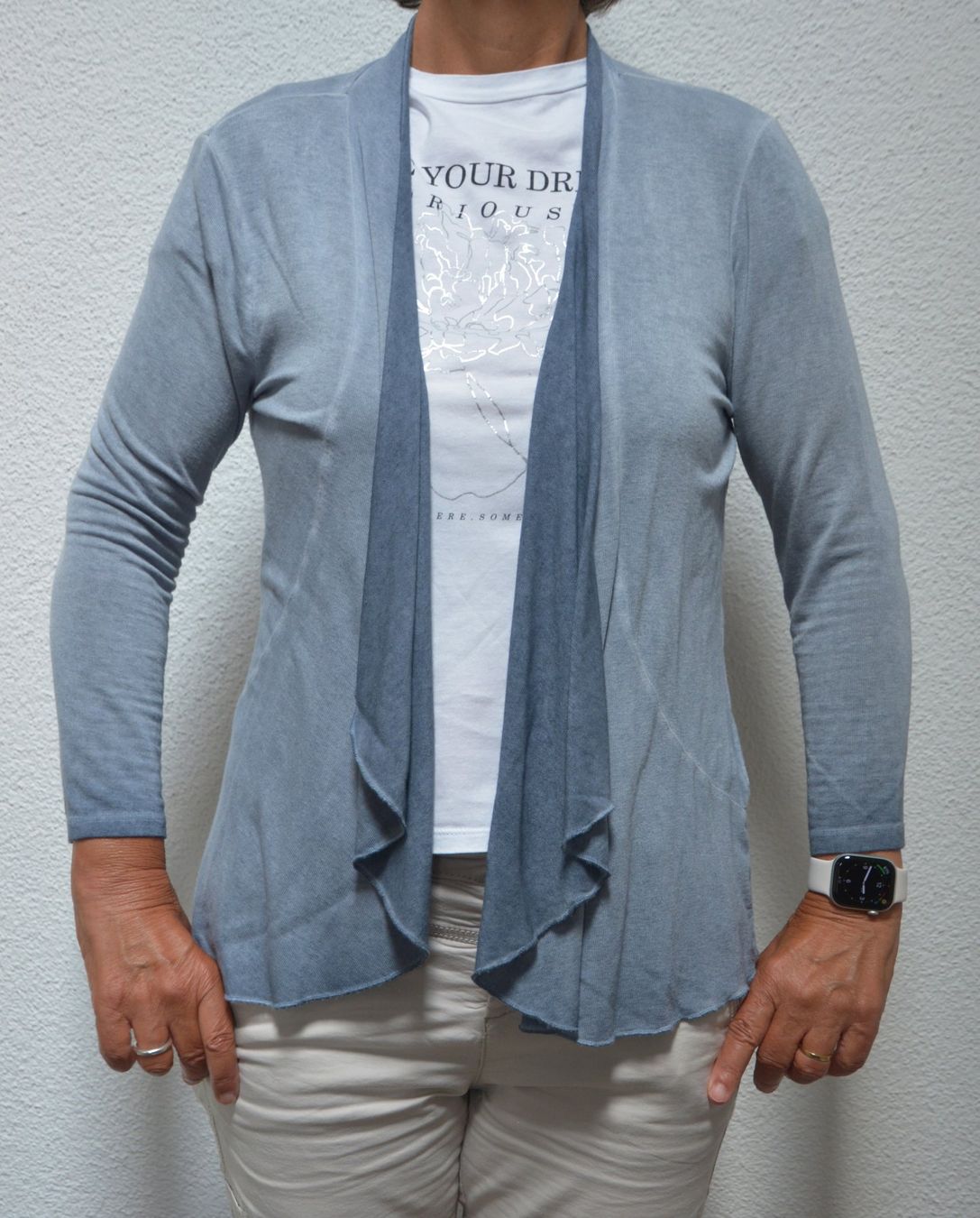 Tom Tailor Giacche: leichte, offene Shirtjacke von Tom Tailor – Usato da Niederhasli venduto da littledrop
