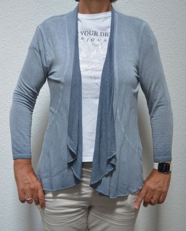 leichte, offene Shirtjacke von Tom Tailor