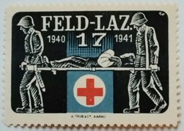 Soldatenmarke 2.WK, Feld-Lazarett 17, Wi San 102