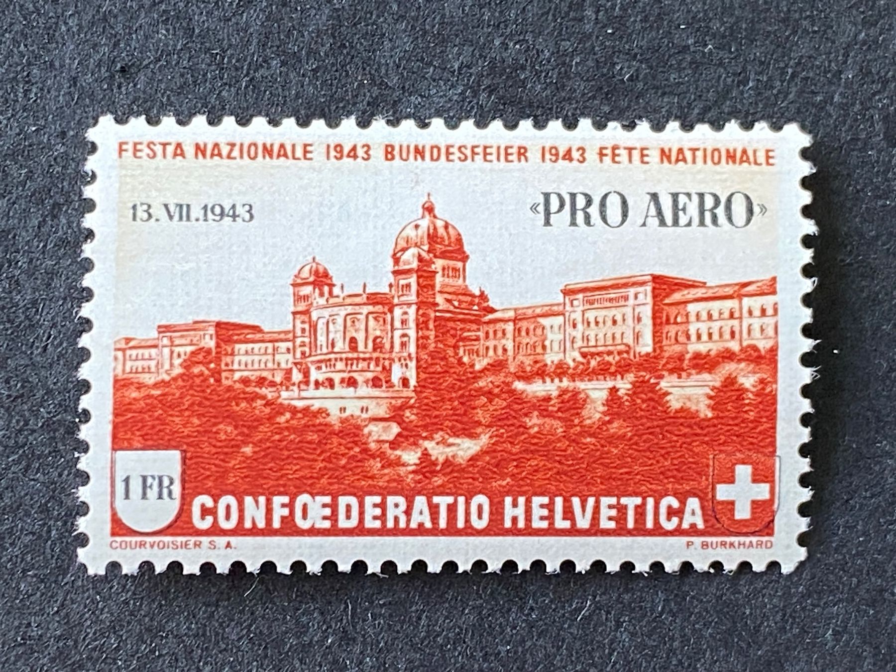 Tutti i francobolli: F36, Schöne Druckverschiebung postfrisch – Usato da Aarau venduto da hilde47 1