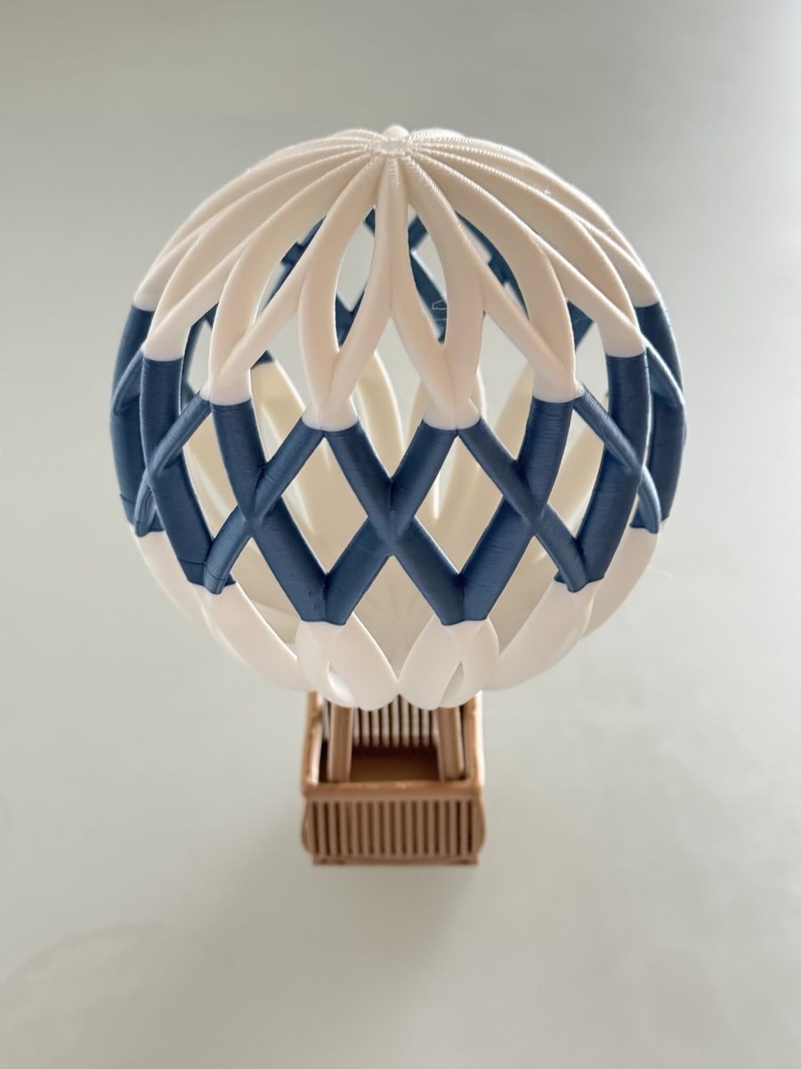 Tutte le decorazioni: Hot Air Balloon - Unique Decorative Ready to Display! – Nuovo (secondo la descrizione) da Montreux venduto da SwissLux 1